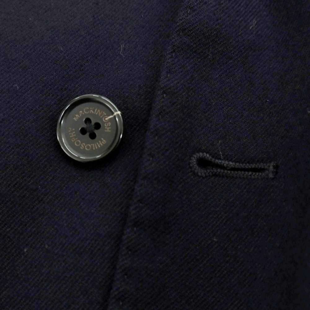 【中古】マッキントッシュフィロソフィー MACKINTOSH PHILOSOPHY TROTTER ストレッチウール カジュアルジャケット ネイビー【 38 】【 状態ランクB 】【 メンズ 】