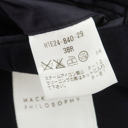 【中古】マッキントッシュフィロソフィー MACKINTOSH PHILOSOPHY TROTTER ストレッチウール カジュアルジャケット ネイビー【 38 】【 状態ランクB 】【 メンズ 】