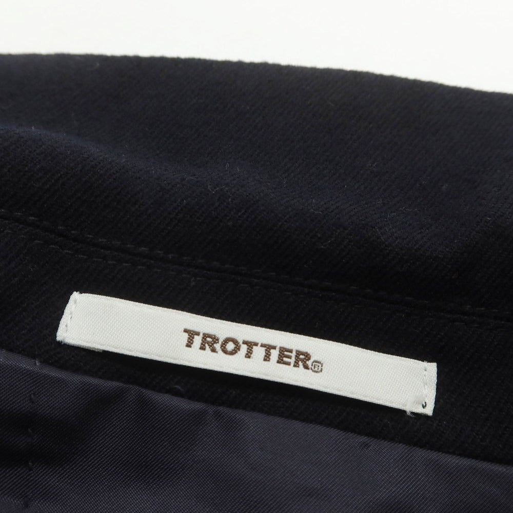【中古】マッキントッシュフィロソフィー MACKINTOSH PHILOSOPHY TROTTER ストレッチウール カジュアルジャケット ネイビー【 38 】【 状態ランクB 】【 メンズ 】