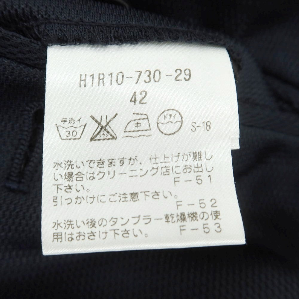 【中古】マッキントッシュフィロソフィー MACKINTOSH PHILOSOPHY TROTTER ポリエステル カジュアルスラックスパンツ ネイビー【サイズ42】【 状態ランクB 】【 メンズ 】 [EPD]