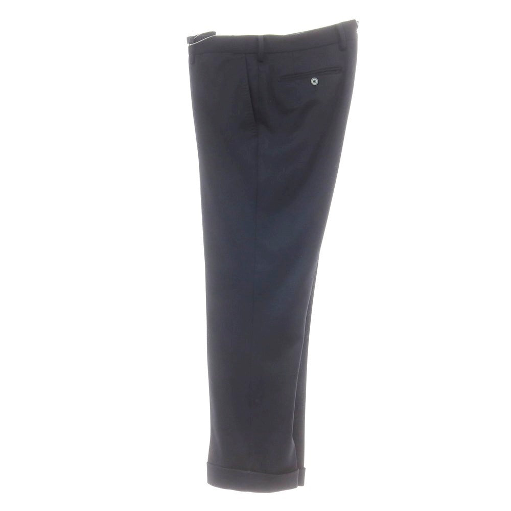 【中古】マッキントッシュフィロソフィー MACKINTOSH PHILOSOPHY TROTTER ポリエステル カジュアルスラックスパンツ ネイビー【サイズ42】【 状態ランクB 】【 メンズ 】 [EPD]