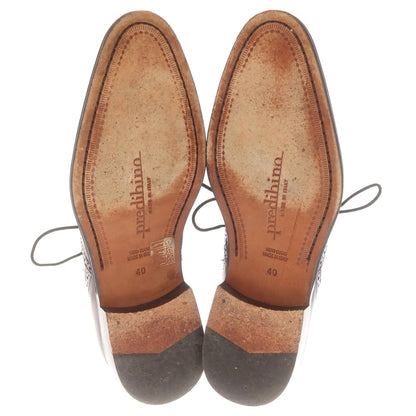 【中古】プレディビーノ PREDEIBINO ウイングチップ ドレスシューズ ブラウン【 40 】【 状態ランクB 】【 メンズ 】