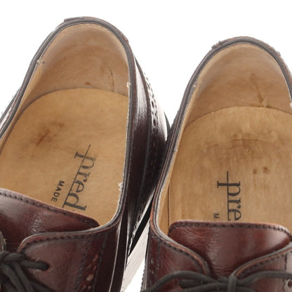 【中古】プレディビーノ PREDEIBINO ウイングチップ ドレスシューズ ブラウン【 40 】【 状態ランクB 】【 メンズ 】