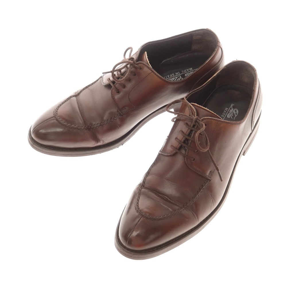 【中古】ティートロクラシック TITLO CLASSIC Uチップ ドレスシューズ ブラウン【 7 】【 状態ランクC 】【 メンズ 】