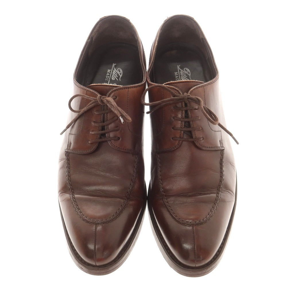 【中古】ティートロクラシック TITLO CLASSIC Uチップ ドレスシューズ ブラウン【 7 】【 状態ランクC 】【 メンズ 】