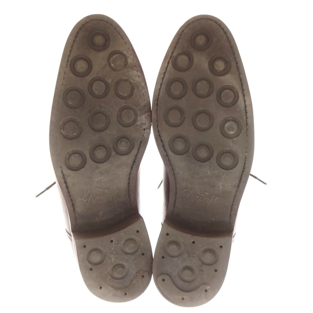 【中古】ティートロクラシック TITLO CLASSIC Uチップ ドレスシューズ ブラウン【 7 】【 状態ランクC 】【 メンズ 】