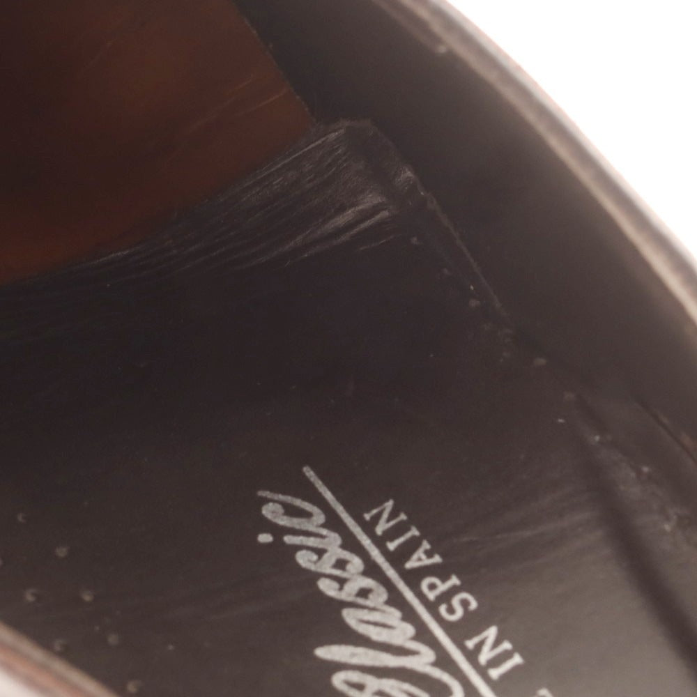 【中古】ティートロクラシック TITLO CLASSIC Uチップ ドレスシューズ ブラウン【 7 】【 状態ランクC 】【 メンズ 】