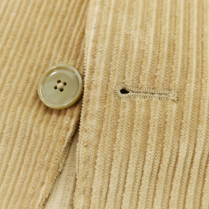 【中古】タリアトーレ TAGLIATORE Brilla per il gusto別注 コーデュロイ カジュアルジャケット ベージュ【 46 】【 状態ランクC 】【 メンズ 】