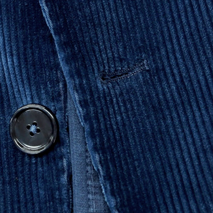 【中古】タリアトーレ TAGLIATORE コーデュロイ カジュアルジャケット ライトネイビー【 46 】【 状態ランクC 】【 メンズ 】