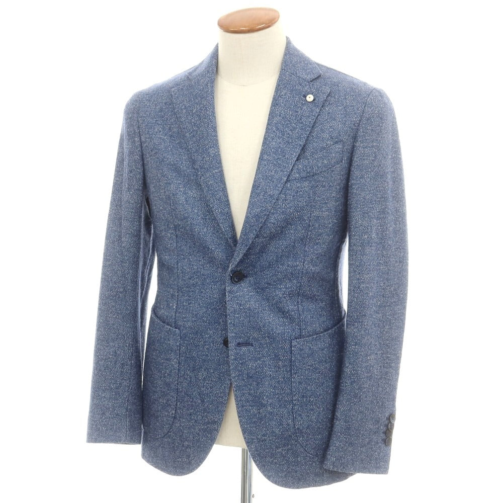 【中古】エルビーエム1911 L.B.M.1911 ウールポリエステル カジュアルジャケット ブルー【 46 】【 状態ランクB 】【 メンズ 】