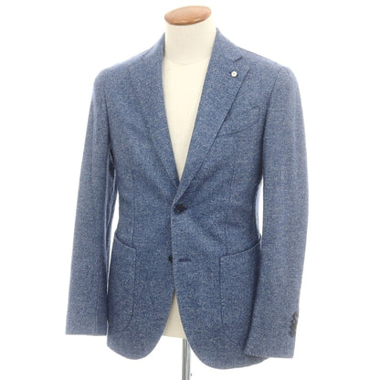 【中古】エルビーエム1911 L.B.M.1911 ウールポリエステル カジュアルジャケット ブルー【 46 】【 状態ランクB 】【 メンズ 】