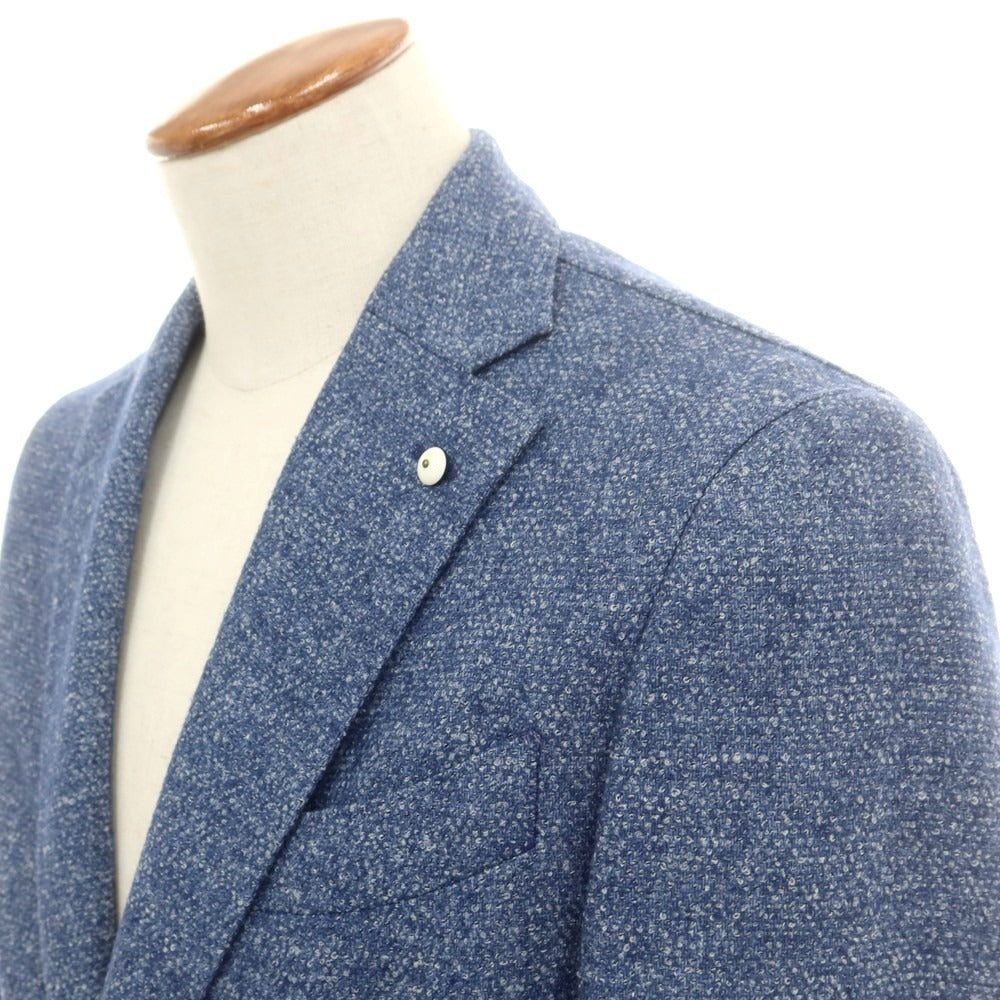 【中古】エルビーエム1911 L.B.M.1911 ウールポリエステル カジュアルジャケット ブルー【 46 】【 状態ランクB 】【 メンズ 】
