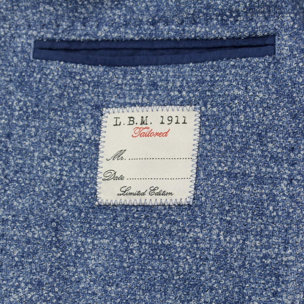 【中古】エルビーエム1911 L.B.M.1911 ウールポリエステル カジュアルジャケット ブルー【 46 】【 状態ランクB 】【 メンズ 】