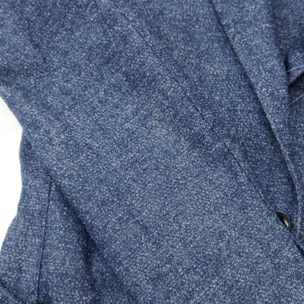 【中古】エルビーエム1911 L.B.M.1911 ウールポリエステル カジュアルジャケット ブルー【 46 】【 状態ランクB 】【 メンズ 】