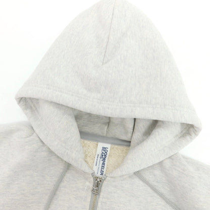 【中古】ループウィラー LOOPWHEELER BEAMS PLUS別注 MegaWeight Zip Hoody パーカー ライトグレー【 L 】【 状態ランクA 】【 メンズ 】