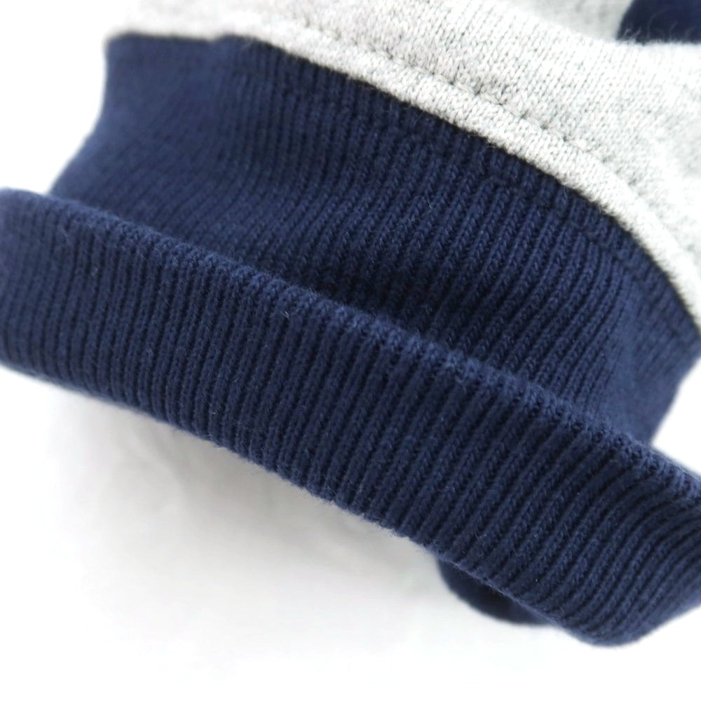 【中古】ポロ ラルフローレン Polo Ralph Lauren Big Fit Rugby Shirt ボーダー 長袖ラガーシャツ ネイビーxグレー【 L 】【 状態ランクA 】【 メンズ 】