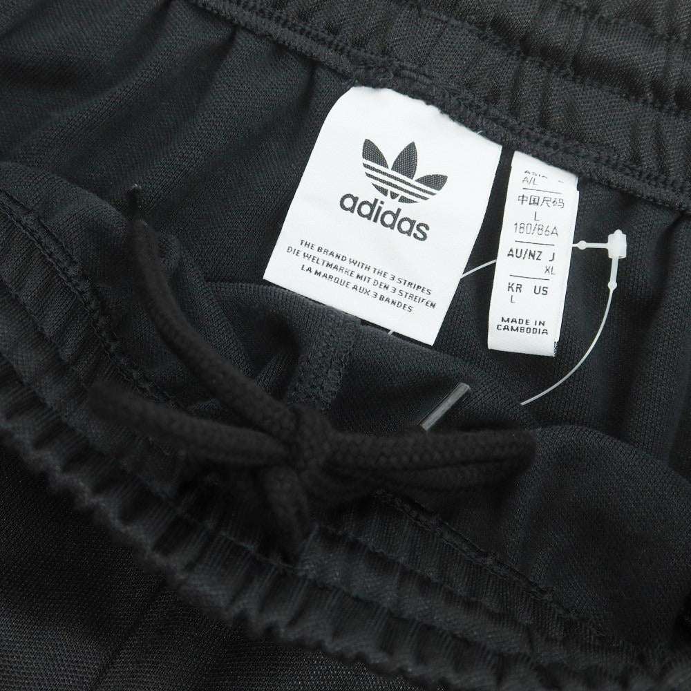 【中古】アディダス adidas アディカラー バギーフィット ファイヤーバード ジャージ トラックパンツ ブラック【 JP XL 】【 状態ランクA 】【 メンズ 】