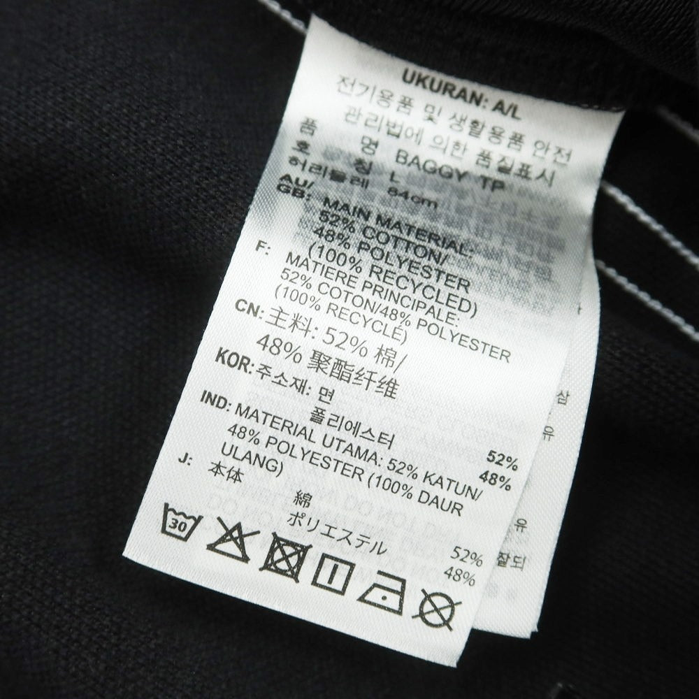 【中古】アディダス adidas アディカラー バギーフィット ファイヤーバード ジャージ トラックパンツ ブラック【 JP XL 】【 状態ランクA 】【 メンズ 】
