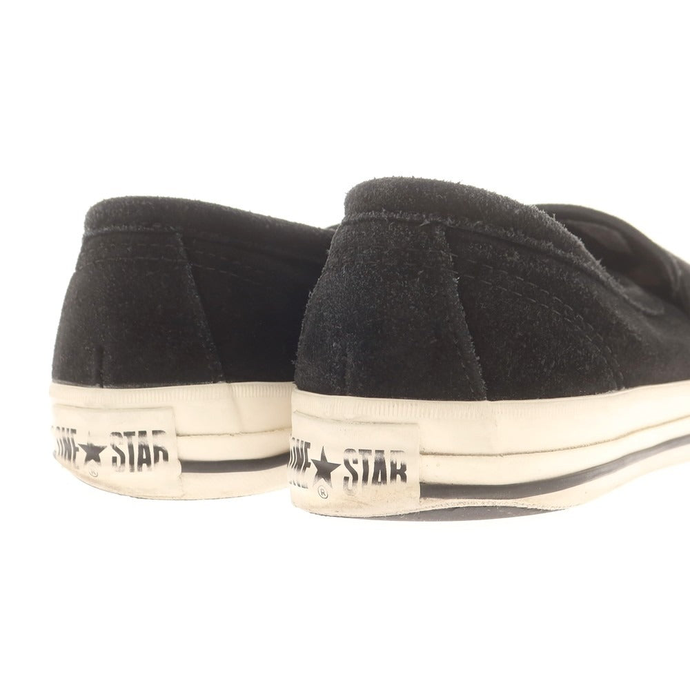 【中古】ネクサスセブン NEXUSVII × CONVERSE ADDICT One Star Loafer スエード スニーカー ブラック【 サイズ27 】【 状態ランクC 】【 メンズ 】 [BPD]