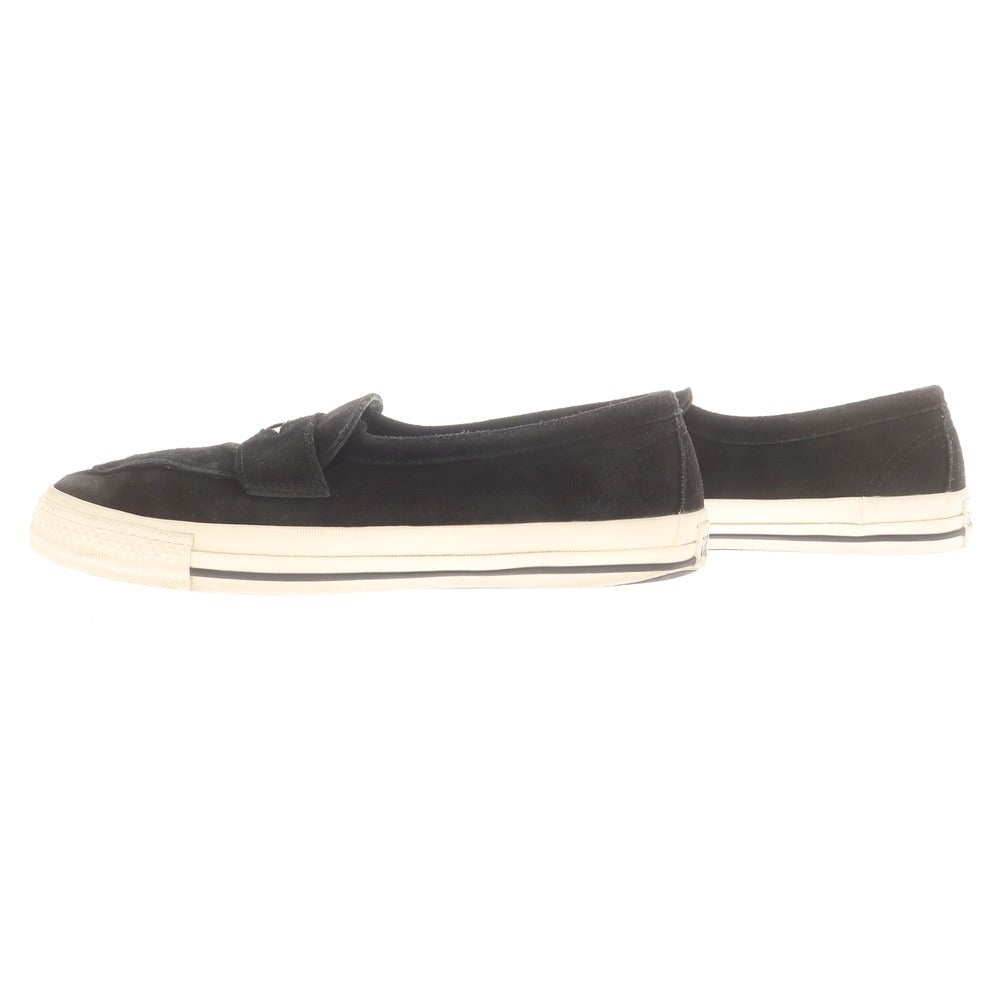 【中古】ネクサスセブン NEXUSVII × CONVERSE ADDICT One Star Loafer スエード スニーカー ブラック【 サイズ27 】【 状態ランクC 】【 メンズ 】 [BPD]