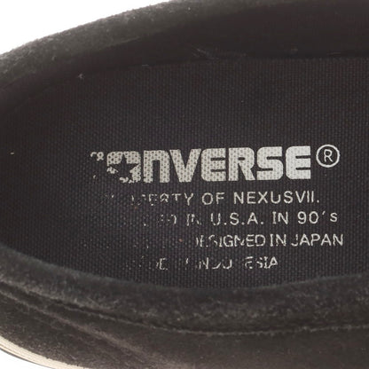 【中古】ネクサスセブン NEXUSVII × CONVERSE ADDICT One Star Loafer スエード スニーカー ブラック【 27 】【 状態ランクC 】【 メンズ 】