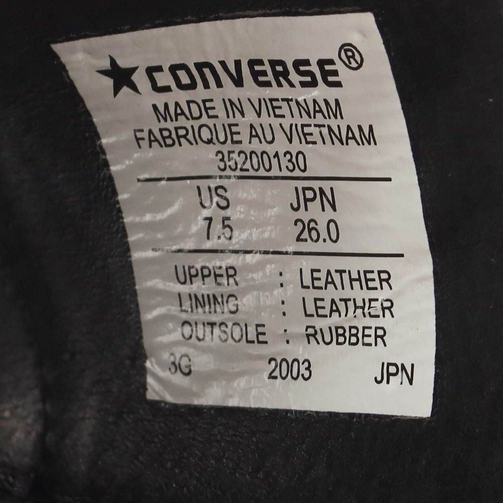 【中古】コンバース アディクト CONVERSE ADDICT ONE STAR SANDAL スエード サンダル ブラック【 26 】【 状態ランクB 】【 メンズ 】