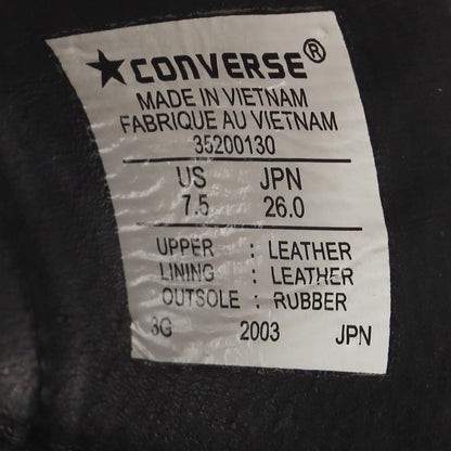 【中古】コンバース アディクト CONVERSE ADDICT ONE STAR SANDAL スエード サンダル ブラック【 26 】【 状態ランクB 】【 メンズ 】