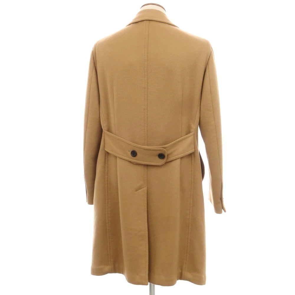 【中古】ティト アレグレット TITO ALLEGRETTO カシミヤ チェスターフィールドコート キャメルベージュ【 48 】【 状態ランクB 】【 メンズ 】