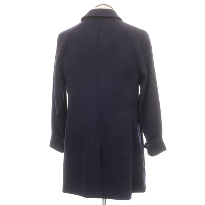 【中古】シーラップ Sealup ウール ステンカラーコート ネイビー【 50 】【 状態ランクA 】【 メンズ 】