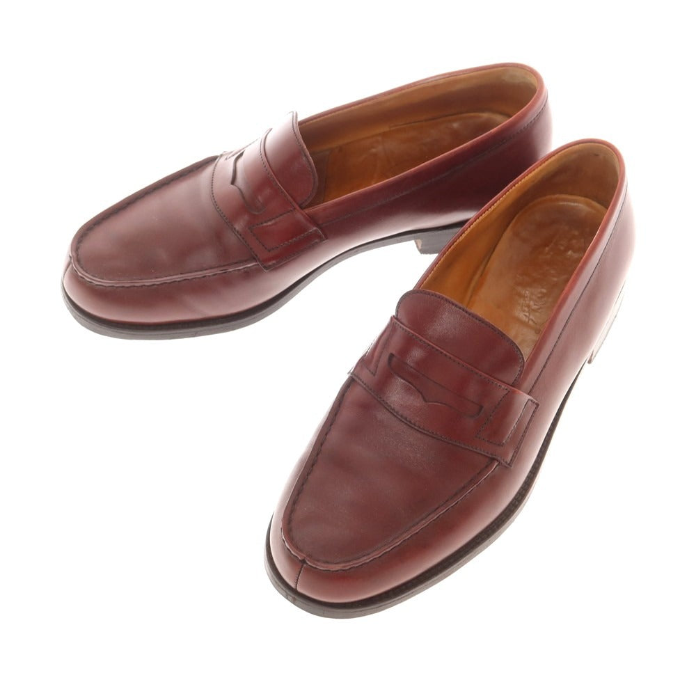 【中古】ジェイエムウエストン J.M WESTON 180 シグネチャーローファー バーガンディ【 6 E 】【 状態ランクC 】【 メンズ 】