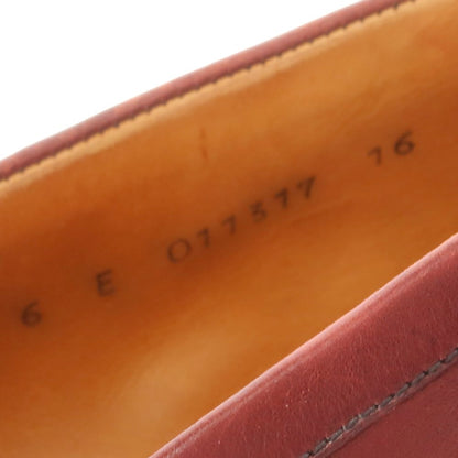 【中古】ジェイエムウエストン J.M WESTON 180 シグネチャーローファー バーガンディ【 6 E 】【 状態ランクC 】【 メンズ 】