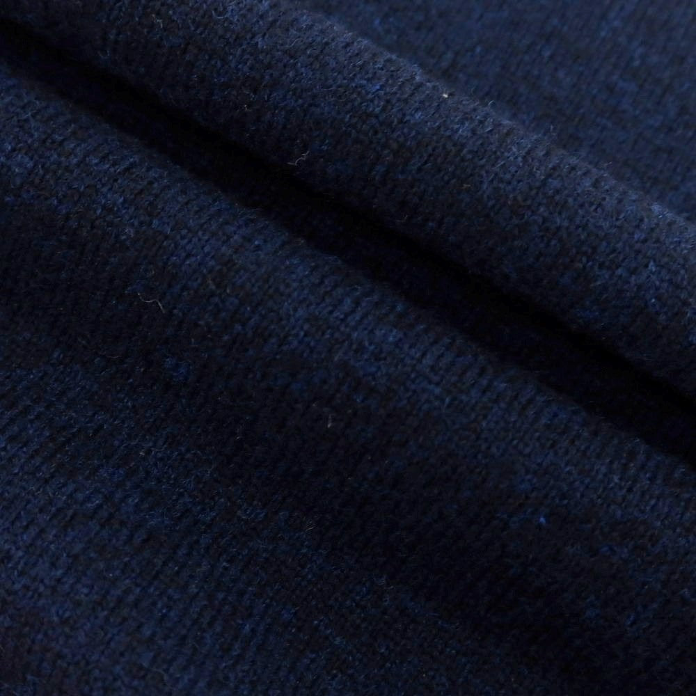 【中古】コムデギャルソンシャツ COMME des GARCONS SHIRT 2024年秋冬 ウール クルーネック プルオーバーニット ネイビー【 M 】【 状態ランクB 】【 メンズ 】
