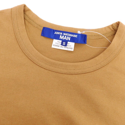 【中古】ジュンヤワタナベ マン JUNYA WATANABE MAN 2025年春夏 ポリエステルコットン クルーネック 半袖Ｔシャツ キャメル【 S 】【 状態ランクB 】【 メンズ 】