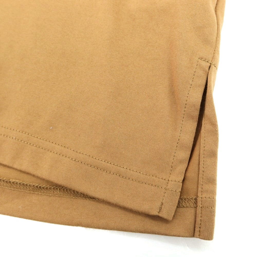 【中古】ジュンヤワタナベ マン JUNYA WATANABE MAN 2025年春夏 ポリエステルコットン クルーネック 半袖Ｔシャツ キャメル【 S 】【 状態ランクB 】【 メンズ 】