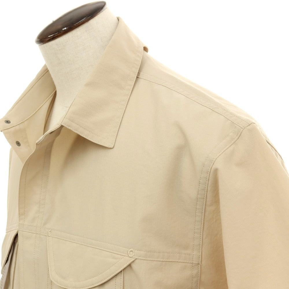 【中古】ゴールドウイン GOLDWIN 2025年春夏 ポリエステル 半袖シャツ ライトベージュ【サイズ3】【 状態ランクB 】【 メンズ 】