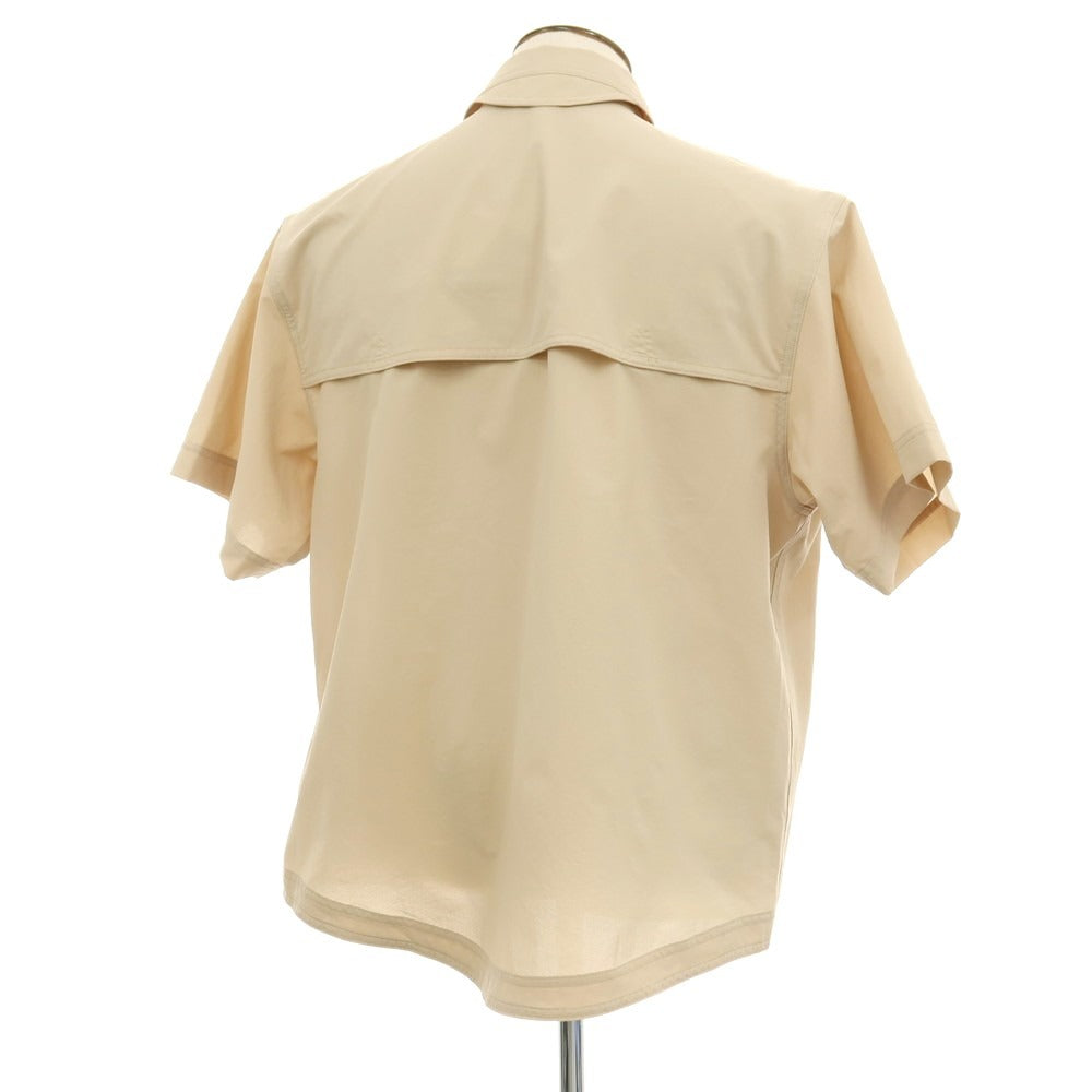 【中古】ゴールドウイン GOLDWIN 2025年春夏 ポリエステル 半袖シャツ ライトベージュ【サイズ3】【 状態ランクB 】【 メンズ 】