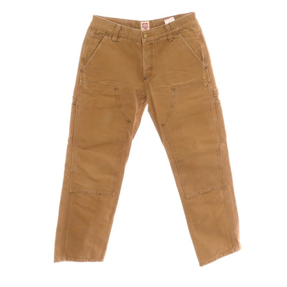 【中古】カーハート Carhartt コットン ダック ダブルニー ペインターパンツ ブラウン【 32 】【 状態ランクC 】【 メンズ 】