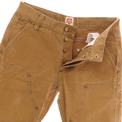 【中古】カーハート Carhartt コットン ダック ダブルニー ペインターパンツ ブラウン【 32 】【 状態ランクC 】【 メンズ 】