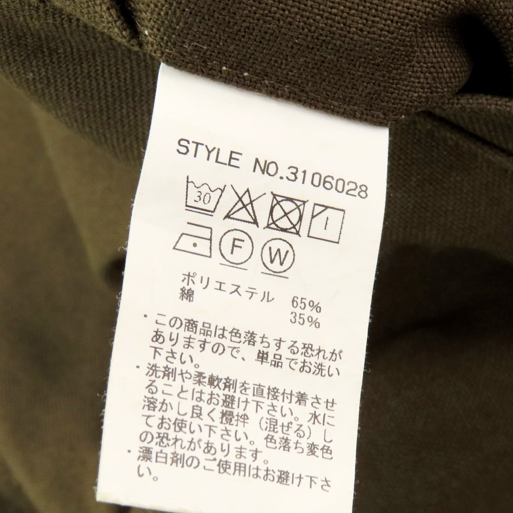 【中古】ショット schott ポリエステルコットン カーゴパンツ カーキブラウン【 M 】【 状態ランクB 】【 メンズ 】