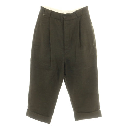 【中古】ランデヴー オー グローブ rdv o globe ウールポリエステル カジュアルスラックスパンツ オリーブ【 1 】【 状態ランクB 】【 メンズ 】