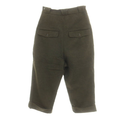 【中古】ランデヴー オー グローブ rdv o globe ウールポリエステル カジュアルスラックスパンツ オリーブ【 1 】【 状態ランクB 】【 メンズ 】