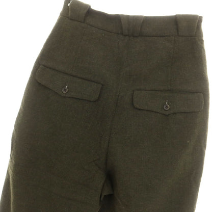 【中古】ランデヴー オー グローブ rdv o globe ウールポリエステル カジュアルスラックスパンツ オリーブ【 1 】【 状態ランクB 】【 メンズ 】