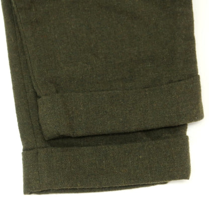 【中古】ランデヴー オー グローブ rdv o globe ウールポリエステル カジュアルスラックスパンツ オリーブ【 1 】【 状態ランクB 】【 メンズ 】