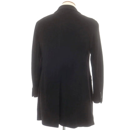 【中古】タリアトーレ TAGLIATORE カシミヤ チェスターフィールドコート ブラック【 46 】【 状態ランクB 】【 メンズ 】