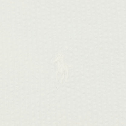 【中古】ラルフローレン RALPH LAUREN シアサッカー 半袖シャツ ホワイト【サイズS】【 状態ランクB 】【 メンズ 】