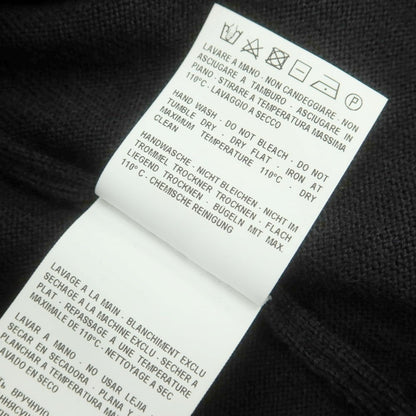 【中古】グランサッソ GRAN SASSO ハイゲージ ウール スランドカラー ダブルジップ カーディガン ブラック【 44 】【 状態ランクB 】【 メンズ 】