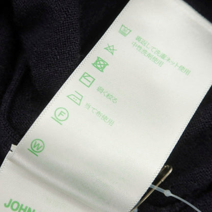 【中古】ジョンスメドレー JOHN SMEDLEY ハイゲージ ウール タートルネック プルオーバーニット グレーネイビー【 S 】【 状態ランクB 】【 メンズ 】