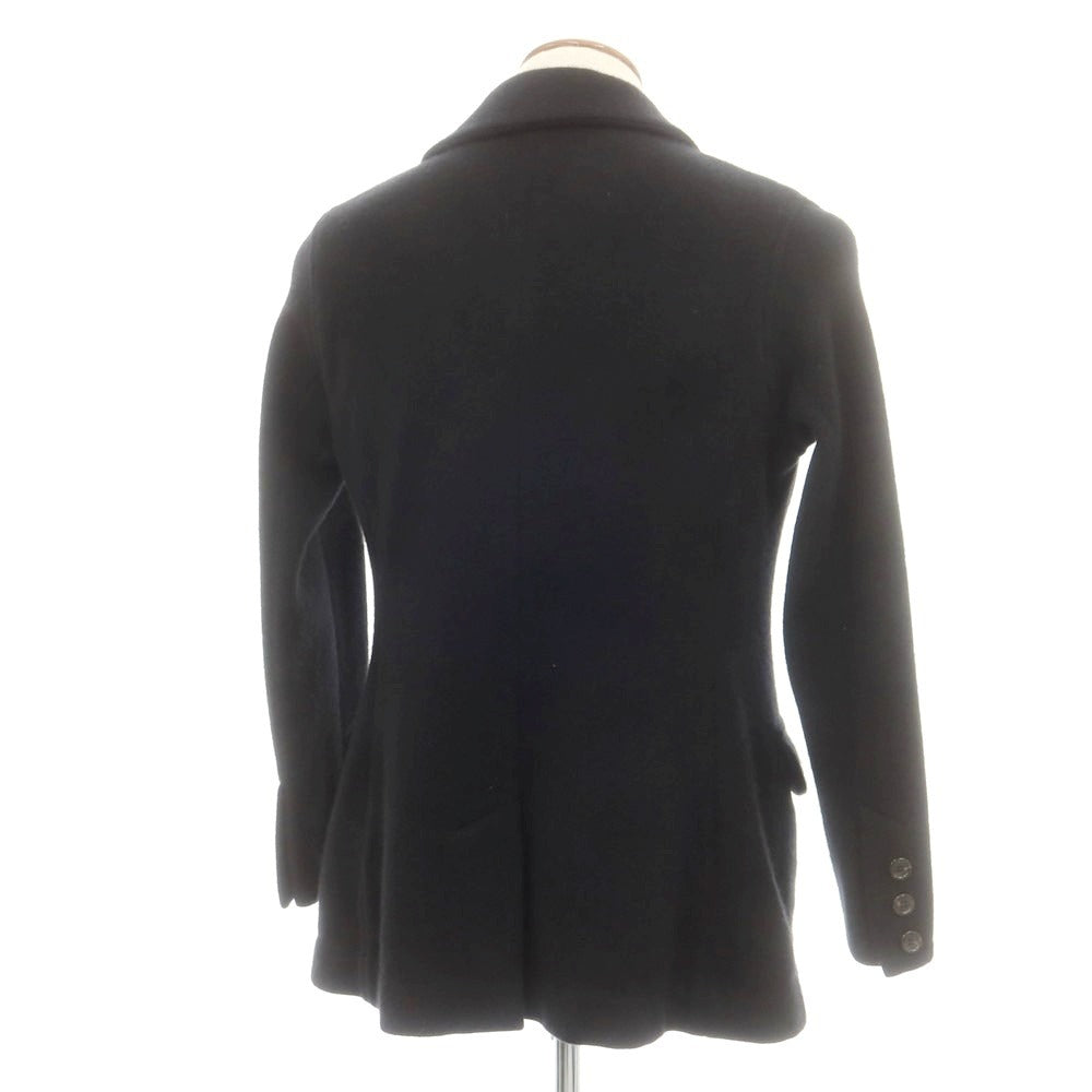 【中古】マーロ Malo カシミヤ ニットジャケット ブラック【 48 】【 状態ランクB 】【 メンズ 】