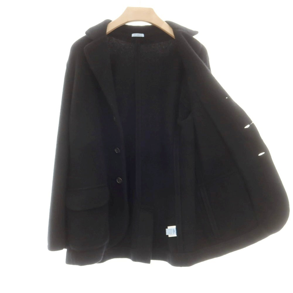 【中古】マーロ Malo カシミヤ ニットジャケット ブラック【 48 】【 状態ランクB 】【 メンズ 】