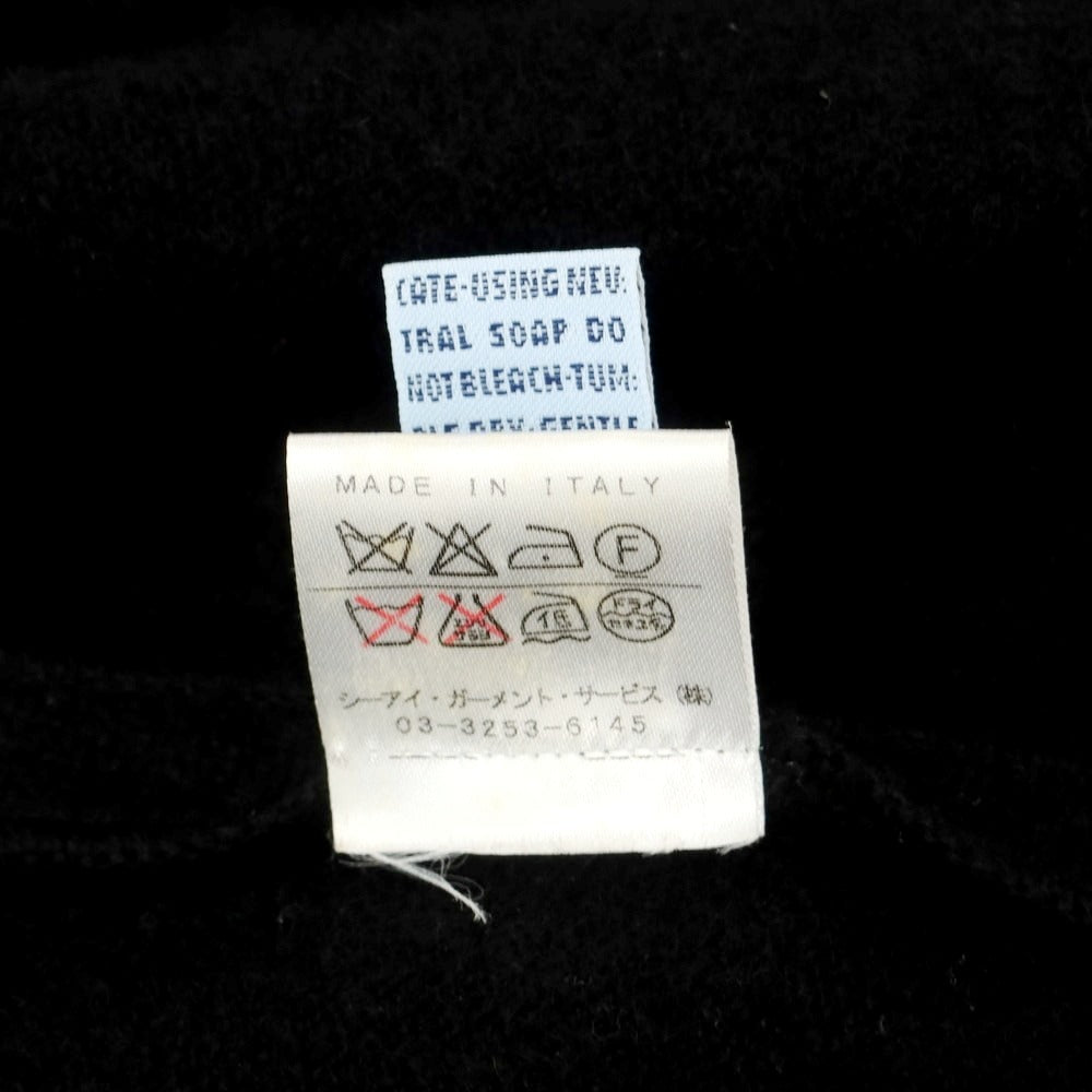 【中古】マーロ Malo カシミヤ ニットジャケット ブラック【 48 】【 状態ランクB 】【 メンズ 】